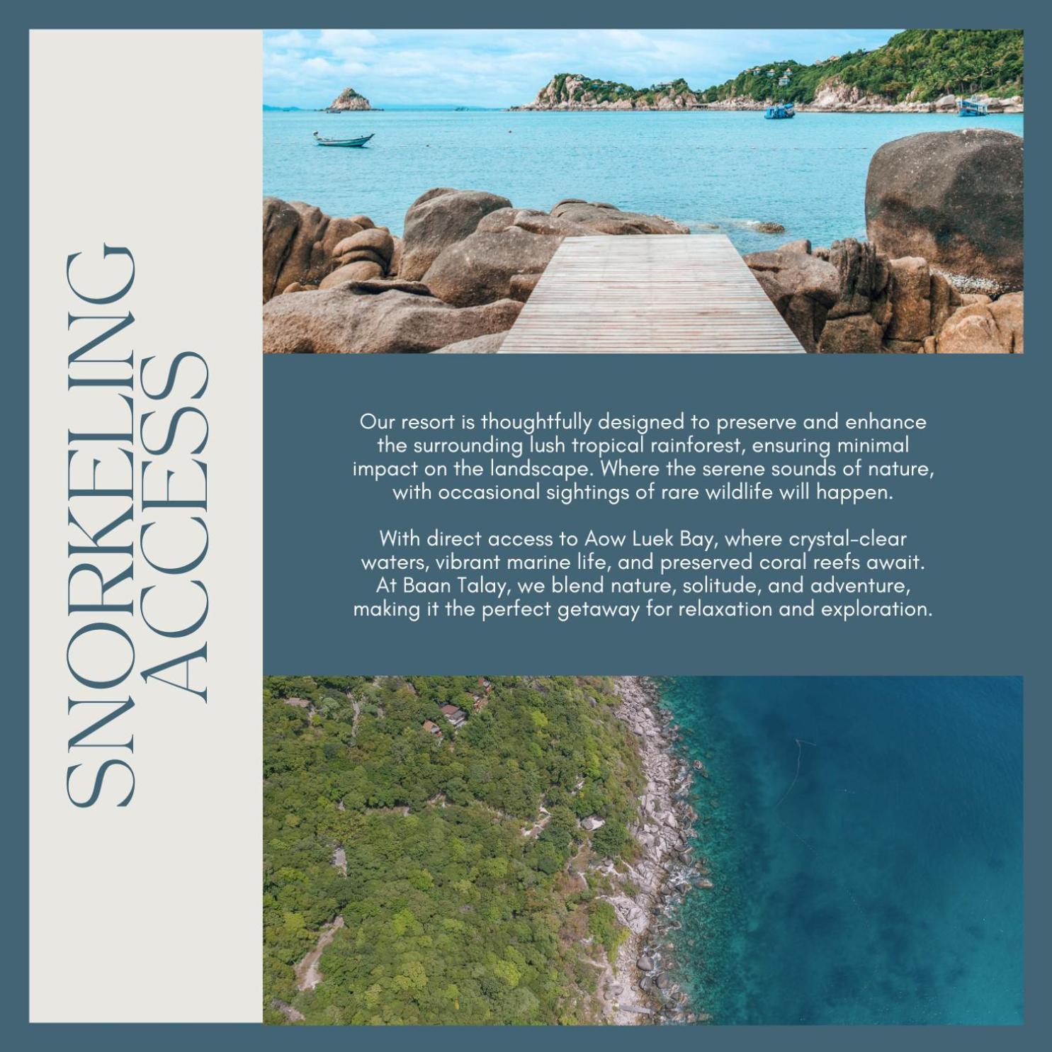 Baan Talay Resort & Yoga Ko Tao Dış mekan fotoğraf