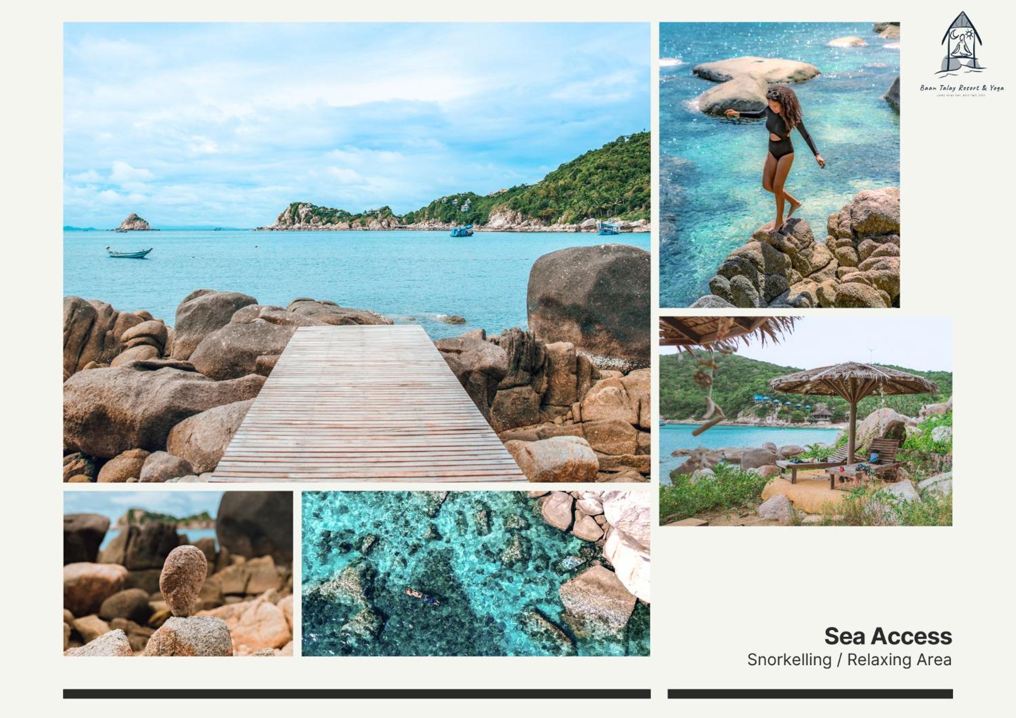 Baan Talay Resort & Yoga Ko Tao Dış mekan fotoğraf